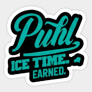 New York PWHL ICE Time Earned Sticker